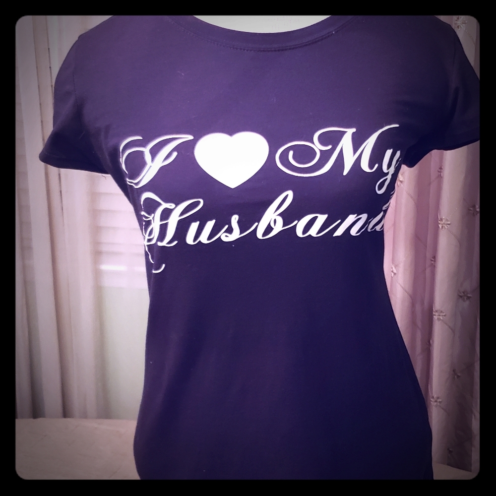 "I Love My Husband" T Shirt
